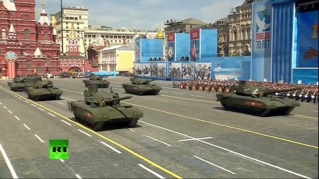 Victory Day parade in Moscow 2015 Red Alert 3 Theme Soviet March смотреть онлайн