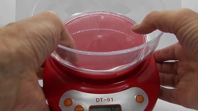 Весы кухонные электронные с чашей DT-01 смотреть онлайн