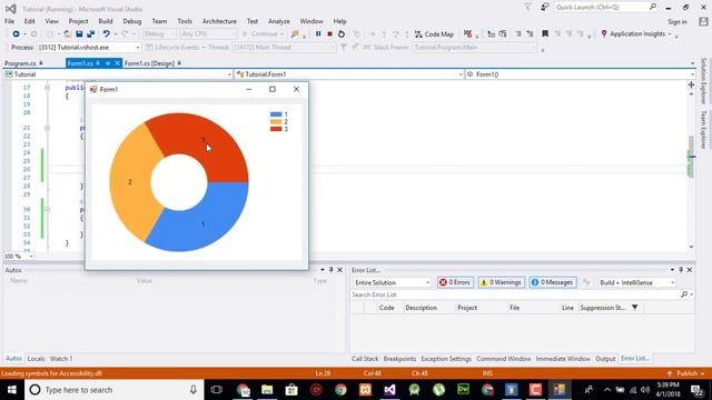188 C# Doughnut Chart Tutorial смотреть онлайн
