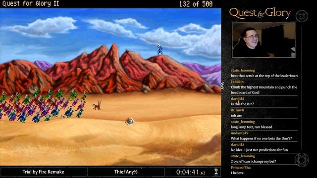 Quest for Glory II: Trial by Fire Remake Speedrun Thief Any% [8:36] смотреть онлайн