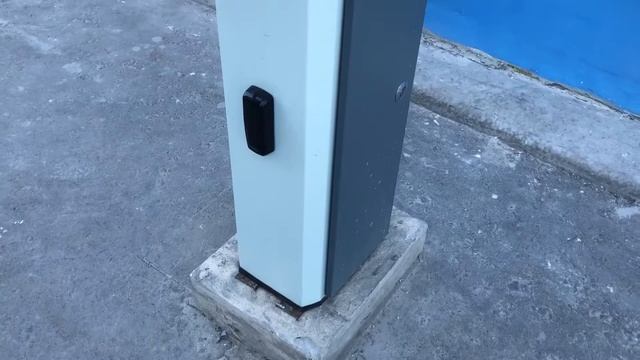 Установка шлагбаума АН Моторс в ЖК "Ривьера" смотреть онлайн