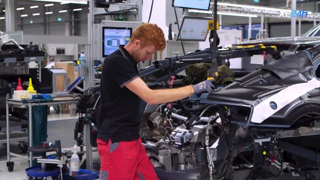 KHÁM PHÁ QUY TRÌNH LẮP RÁP AUDI R8 2020 | Đỉnh cao cơ khí của người Đức | XE24h смотреть онлайн