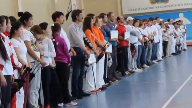 Соревнования по стрельбе из лука в Красноярске 18-19 января. (1) смотреть онлайн