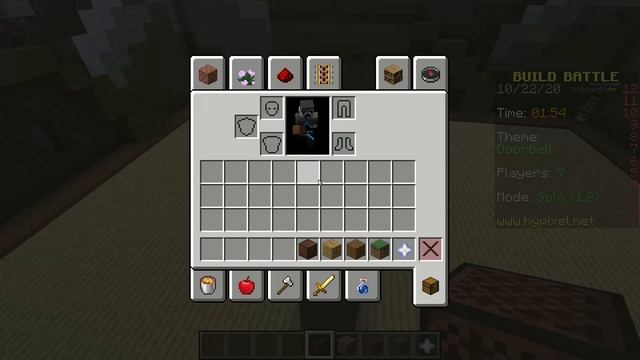 Winning The New Halloween Hypixel Build Battle Game смотреть онлайн