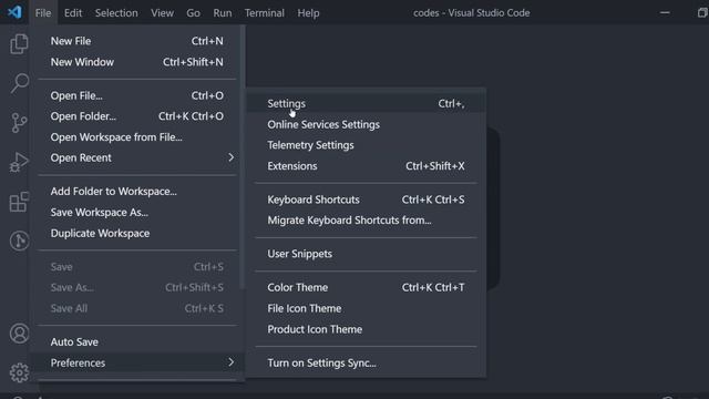 how to change tab size in VS Code смотреть онлайн