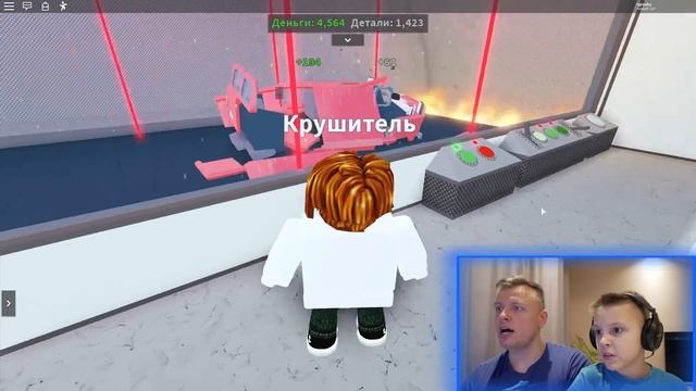 Наш УАЗ в ROBLOX Ломаем МАШИНЫ с Подписчиком!!! Что мы СДЕЛАЛИ с тачками? смотреть онлайн