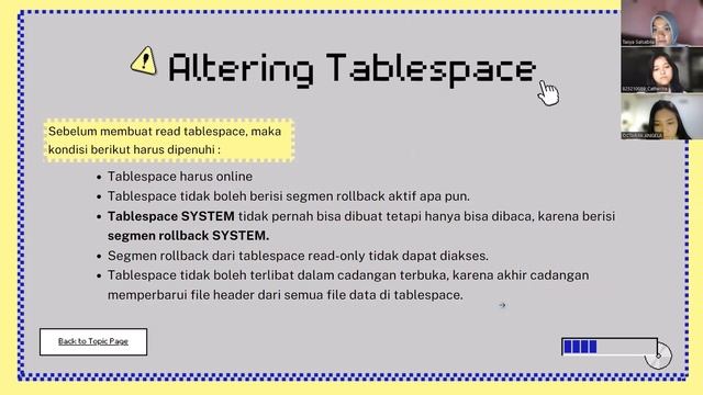 Presentasi Oracle Database Administrator - Creating and Managing Tablespace смотреть онлайн