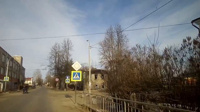 Кимры, Тверская область, микрорайон ГАТП,Урицкого, Ленина, Володарского, маршрут3, Кимры из автобус смотреть онлайн