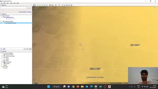 How To import coordinates in Google Earth Pro | Google Earth Pro Me Coordinate Kaise Input Karte He смотреть онлайн