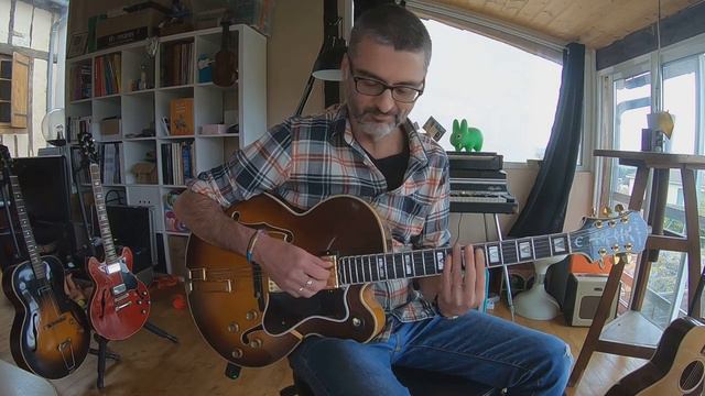 Going Home (Bleach OST) by Shiro Sagisu guitar cover ('80 Epiphone emperor in Kemper) смотреть онлайн