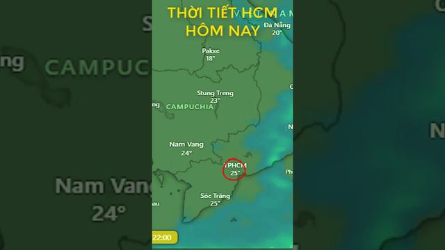 Thời tiết hôm nay TP.HCM 23/12: Trưa và chiều trời nắng, chiều tối và Đêm có mưa ở vài nơi смотреть онлайн