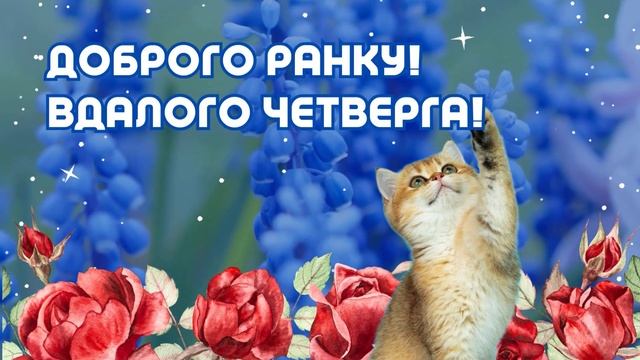 Доброго ранку! Вдалого четверга! Гарного настрою на весь день! смотреть онлайн