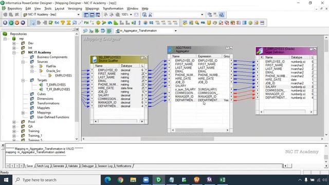 Session # 12 - Aggregator Transformation in Informatica | Informatica Training for Biginners смотреть онлайн