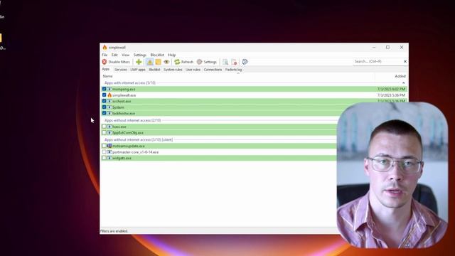 EXCELLENT FREE WINDOWS FIREWALL | Simplewall Guide смотреть онлайн