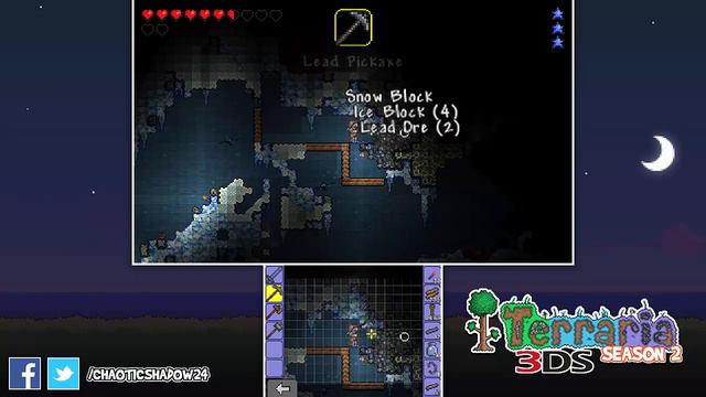 MINING FOR ORES | Terraria 3DS Season 2 #10 - ChaoticShadow24 смотреть онлайн