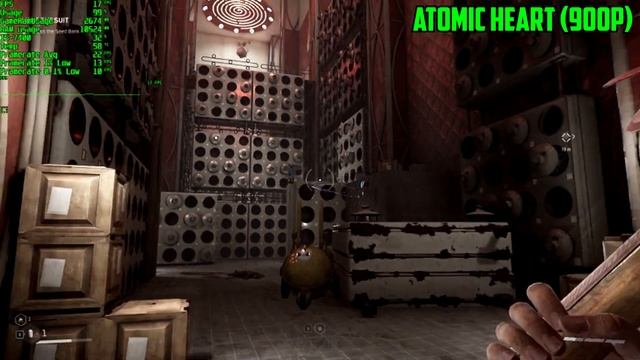 Atomic Heart Intel HD 630 Integrated Graphics Gameplay Benchmark - 1080p | 900p | 600p смотреть онлайн