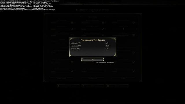 Warhammer 40000: Dawn of War III | 16K resolution | Titan RTX | 15360X8640 pixels | 16K benchmark смотреть онлайн