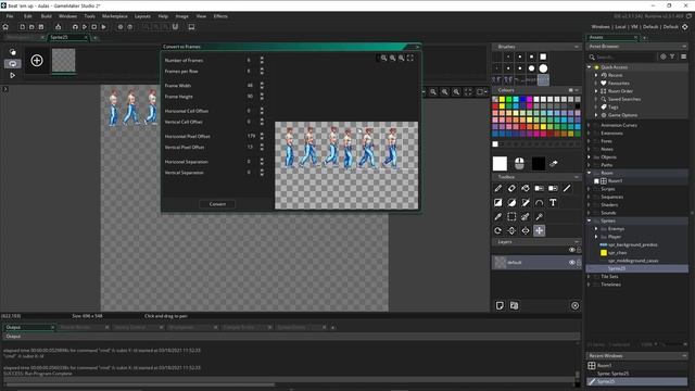 ANIMAÇÕES COM SPRITE SHEETS NO GAMEMAKER STUDIO 2 - TUTORIAL смотреть онлайн