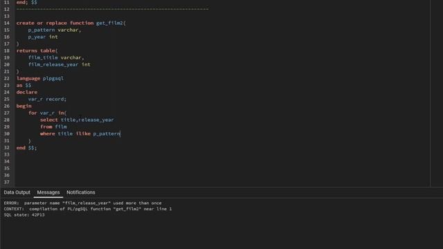 POSTGRESQL TUTORIAL #83 FUNCTION RETURN TABLE смотреть онлайн