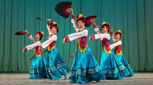 Корейский танец "Санчонга". Балет Игоря Моисеева