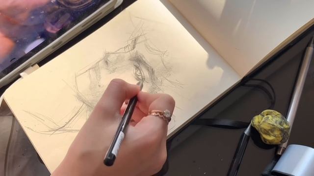 Рисую портрет за 20 минут. смотреть онлайн