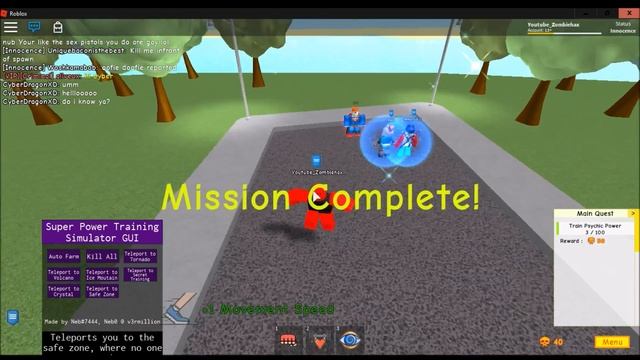 ROBLOX | SCRIPT | SUPER POWER TRAINING SIM | AUTO FARM, KILL ALL, & MORE смотреть онлайн