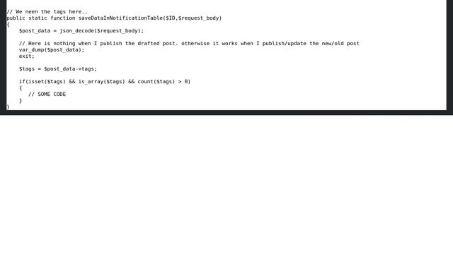 Wordpress: How to get the Tags on Publish post hook? смотреть онлайн