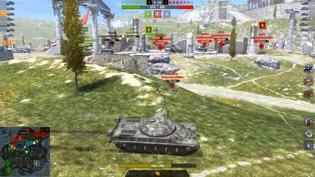 В БОЛЬ БЛИЦ #173 / Вот что значит советский танк! / WoT Blitz KRUPA смотреть онлайн