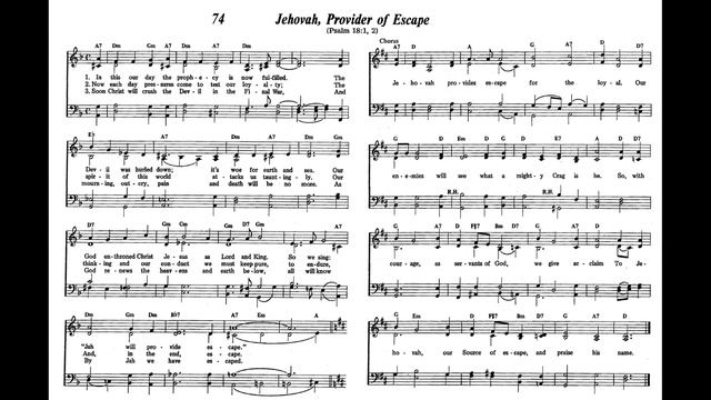 Jehovah, Provider of Escape (Song 74 from Sing Praises to Jehovah) смотреть онлайн