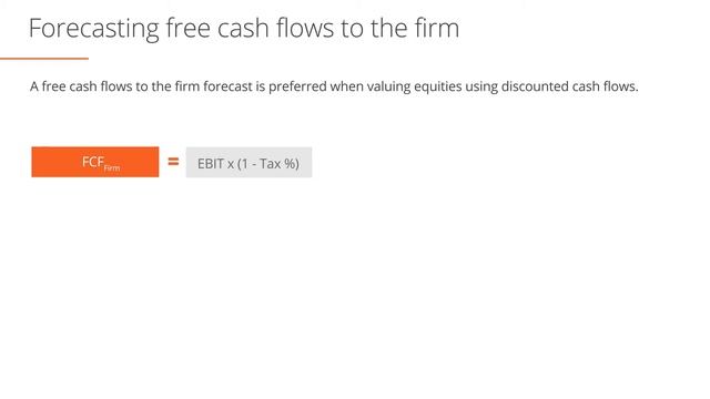 Forecasting Free Cash Flows to the Firm смотреть онлайн