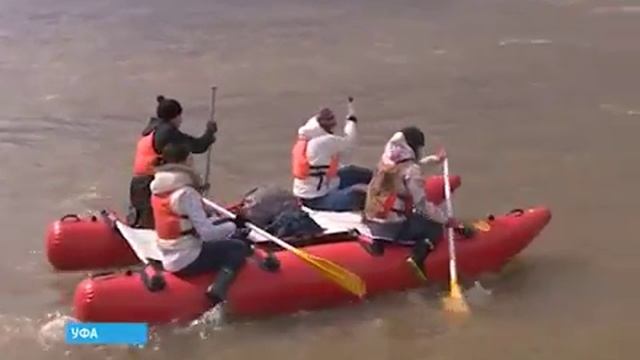 Ежегодный сплав любителей водного туризма прошел в экстремальных условиях смотреть онлайн