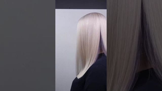 Скрытое лавандовое окрашивание, как вам? #скрытоеокрашивание #veriperi смотреть онлайн