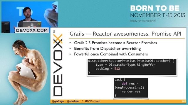Part 3: Groovy, Reactor, Grails and the realtime web смотреть онлайн