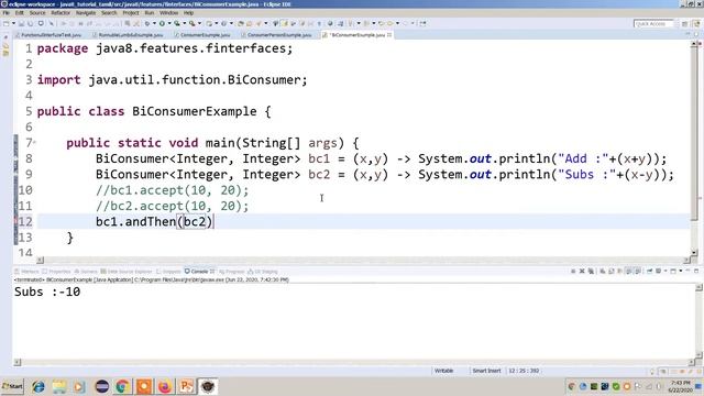 Java 8 | Consumer Interface in Java with Examples | How to use Java Consumer functional interface смотреть онлайн