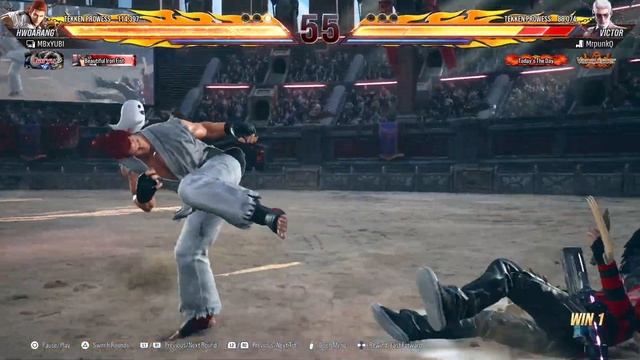 Aku mencoba KI-Charge bergaransi di Tekken 8, Hwoarang vs Victor, Cross-Platform Pc vs ps5 смотреть онлайн