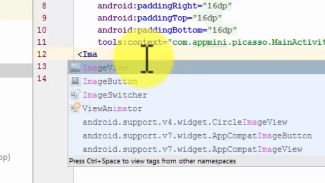 Picasso Image Url Loader Android app Zero Code Android Studio смотреть онлайн