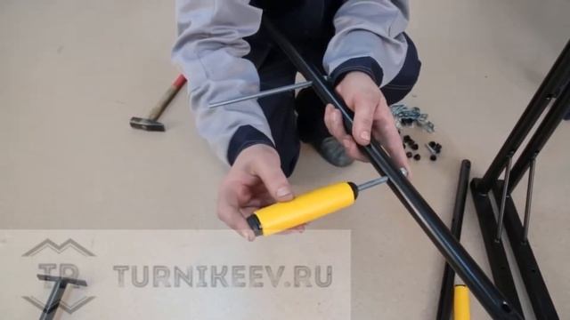 Турник 3 в1 Железное тело / Сборка и Установка смотреть онлайн