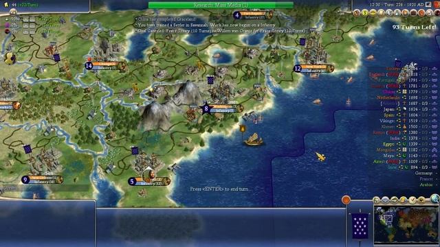 Let's Play Rhye's and Fall of Civilization: USA; part 6 смотреть онлайн