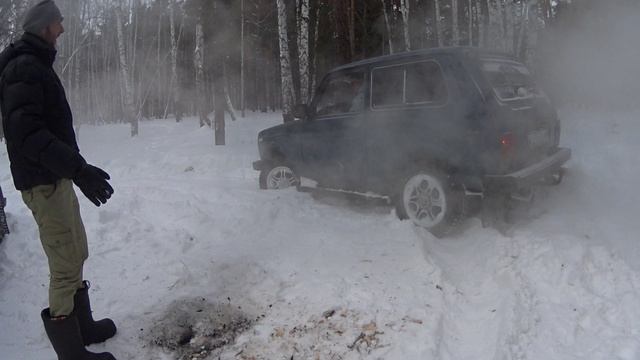 Поездка на Беловский водопад зима 2016 смотреть онлайн