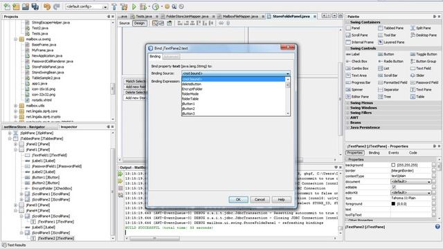 NetBeans IDE binding value смотреть онлайн
