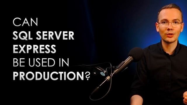 ? Can SQL Server Express be used in PRODUCTION?! ? Q&A: 2-minute SQL смотреть онлайн