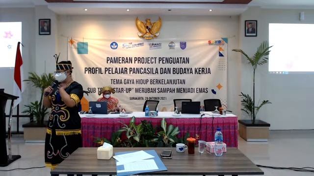 Pameran P5BK Tema Gaya Hidup Berkelanjutan Sub Tema "Star-Up" Merubah Sampah Menjadi Emas смотреть онлайн