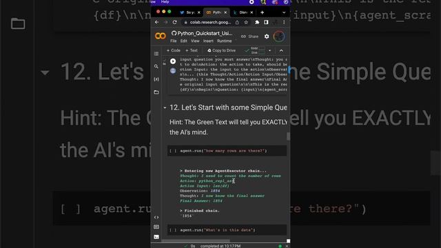 AI Quickstart with OpenAI & Langchain with Python in a Google Colab Notebook - Part 4 смотреть онлайн
