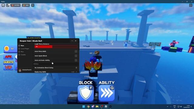 [NEW] ROBLOX Blade Ball HACK/SCRIPT | Auto Parry + Spam Block, Equip Any Skills & More! PASTEBIN смотреть онлайн