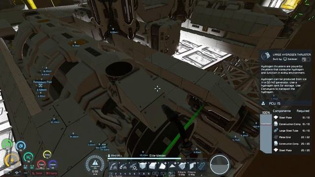 Space Engineers Surviving As A Trader - Dressing Up The Ship, Building The Shell EP41 смотреть онлайн