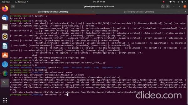 How To Create A Virtual Environment In Python | Linux | Ubuntu | virtualenv