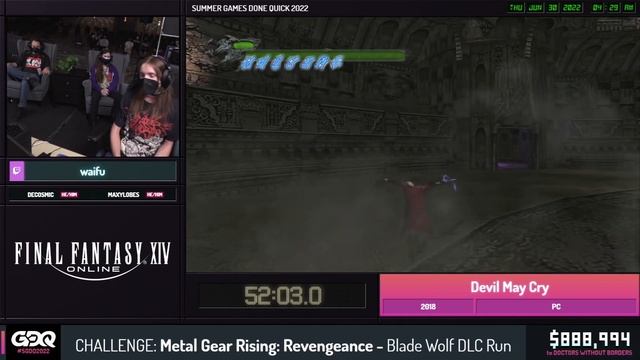 Devil May Cry by WaifuRuns in 1:31:13 - Summer Games Done Quick 2022 смотреть онлайн