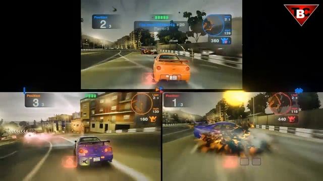 Blur Multiplayer Splitscreen GTX 550Ti Gameplay #8 смотреть онлайн