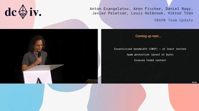 Viktor Tron@ Ethereum Dev Con 4 Speaks On Light Nodes смотреть онлайн