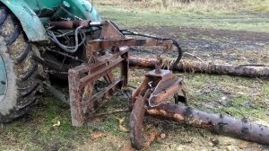 Гидрозахват для перевозки леса